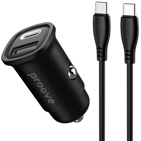 Karikues makine Proove Flash 30W (Type-C + USB) + Kabull Type-C ne Type-C