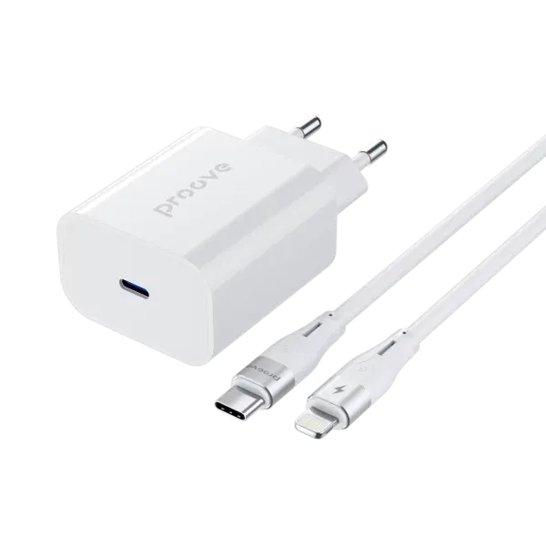 Karikues Rapid 20W (Type-C) me kabull Type-C ne Lightning