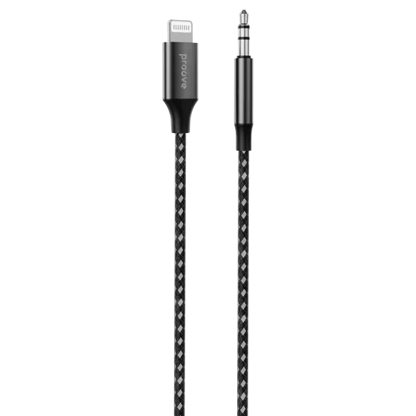 Fishe AUX Proove SoundMesh Lightning ne 3.5mm (1m)